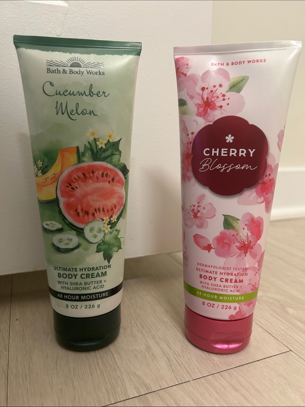 Bath & Body Works (NWT) Cucumber Melon and Cherry Blossom Body Cream